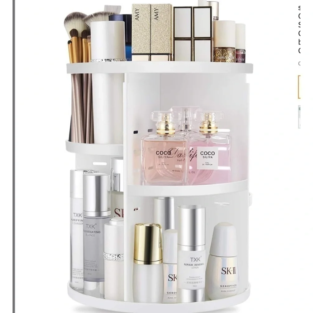 360 Rotating Makeup Organizer